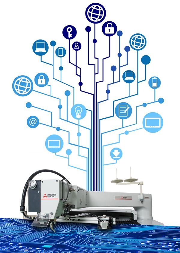 Mitsubishi Electric’ten Sanayi 4.0’a uyumlu endüstriyel dikiş makineleri