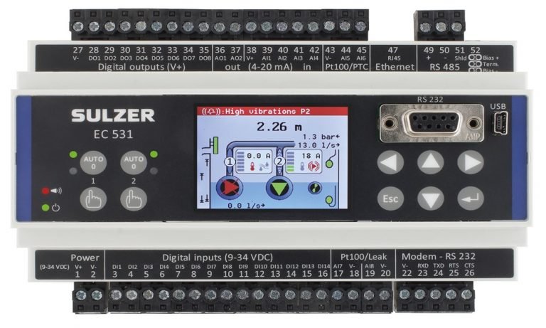 Akıllı pompa kontrol ünitesi EC 531