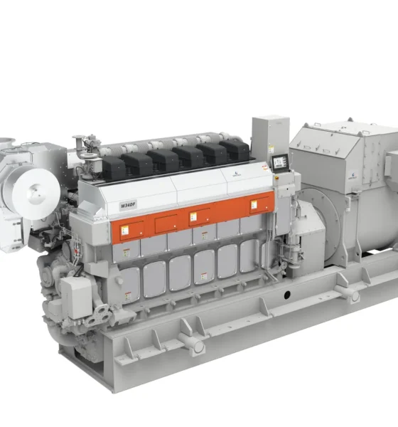 Wärtsilä 34DF çift yakıtlı motorlar