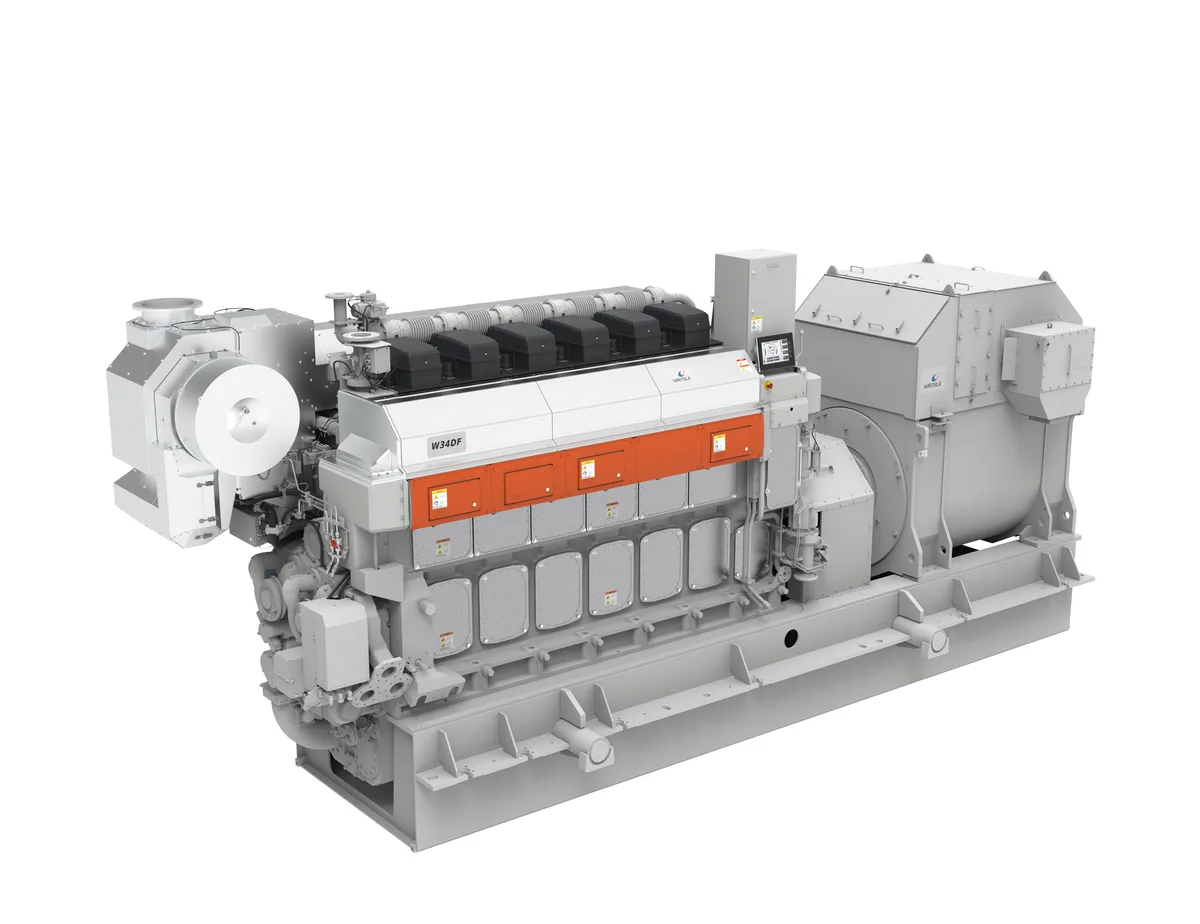 Wärtsilä 34DF çift yakıtlı motorlar